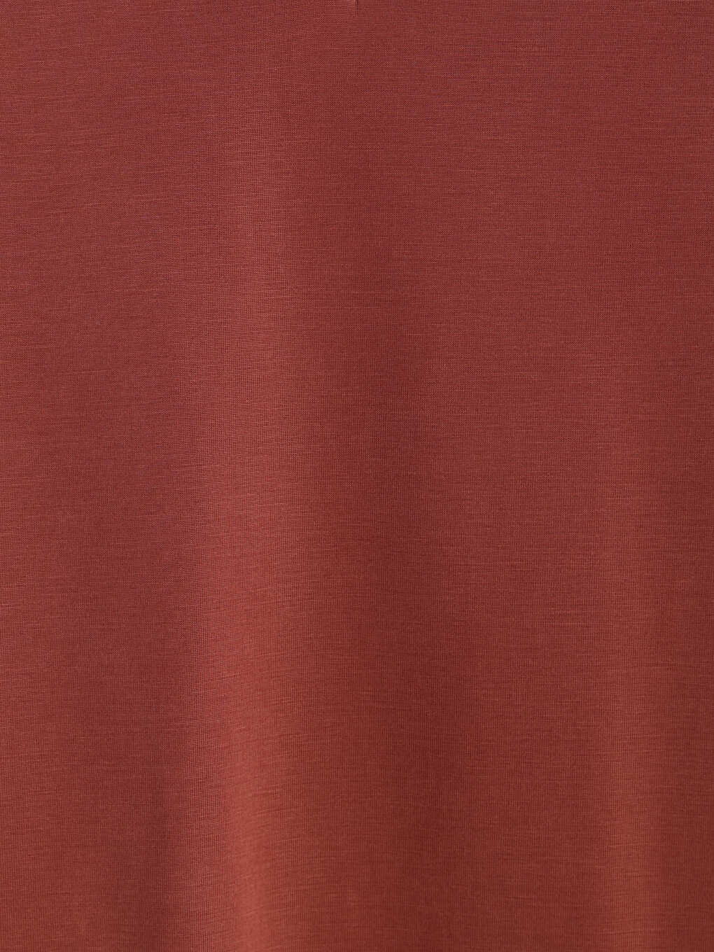 Bordo V Yaka Modal Karışımlı Kadın Tişört-2
