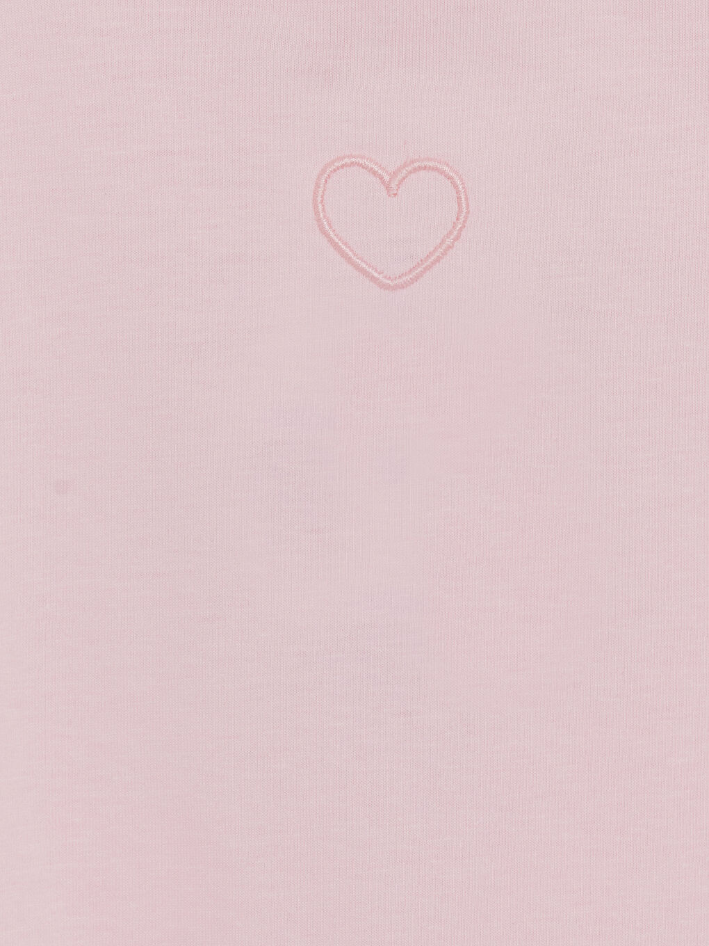 Pembe Bisiklet Yaka Nakışlı Kısa Kollu Kız Çocuk Tişört-2