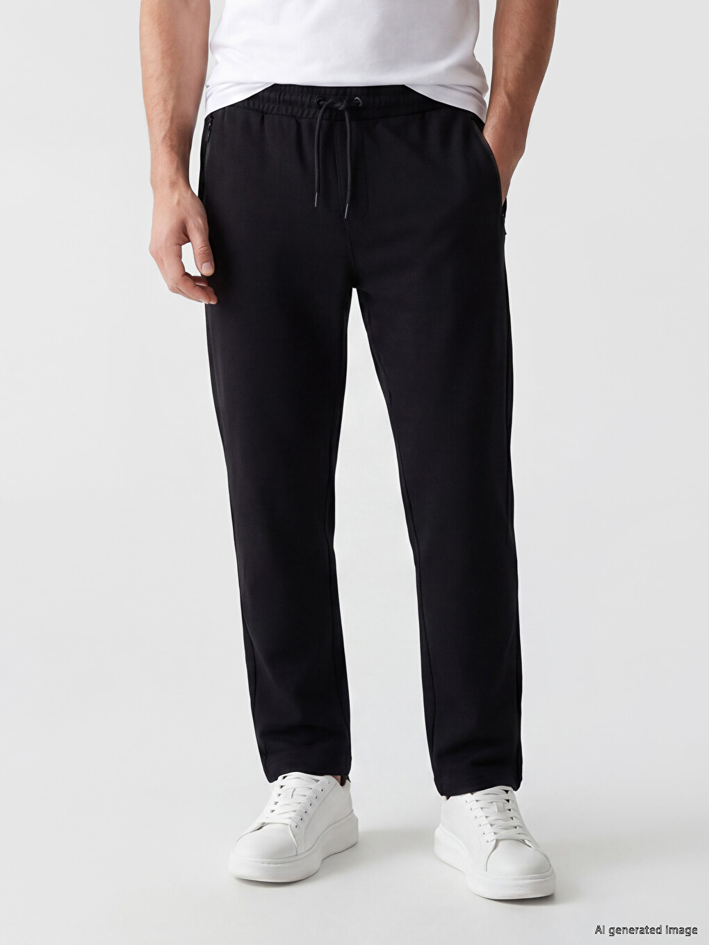 Regular Fit Men's Sweatpants-1