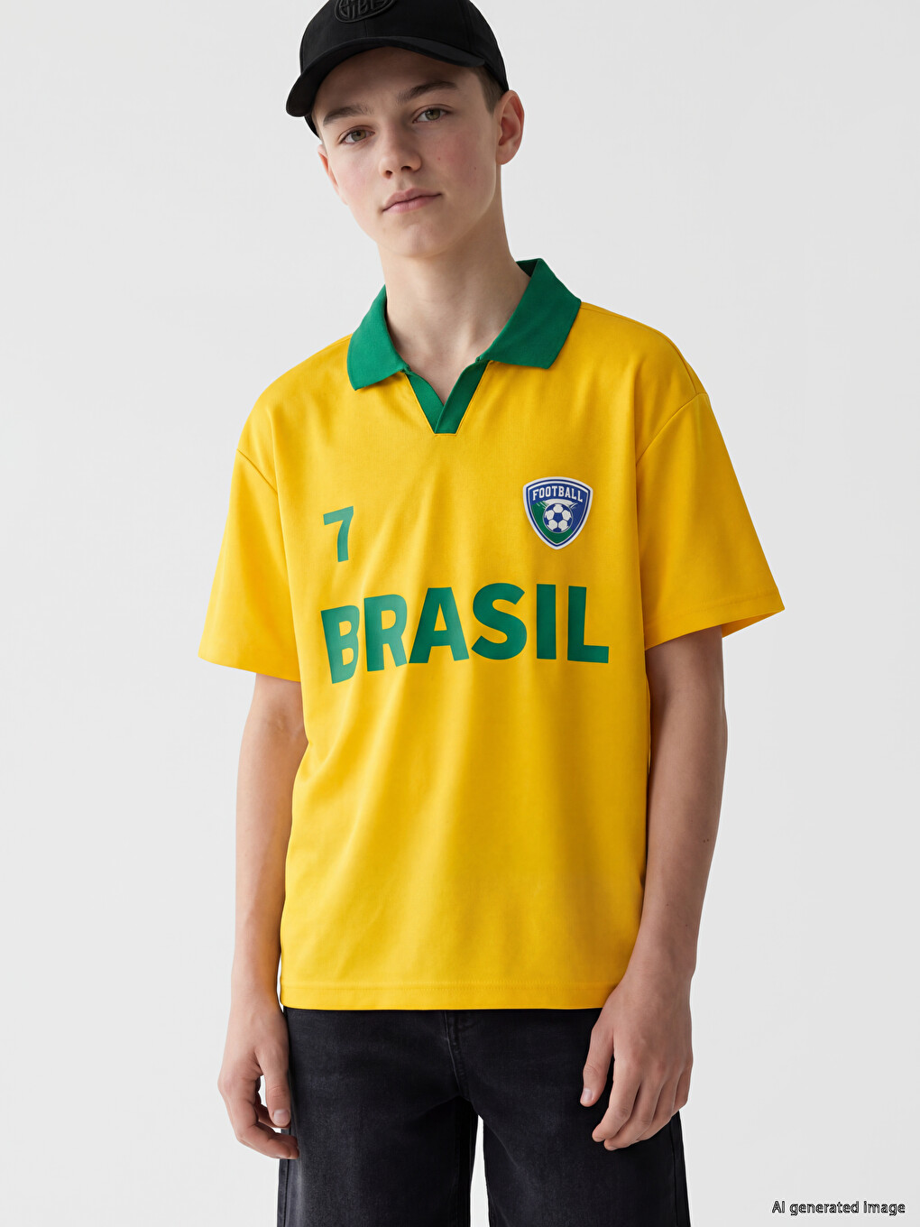 Brazil Printed Boys' T-shirt