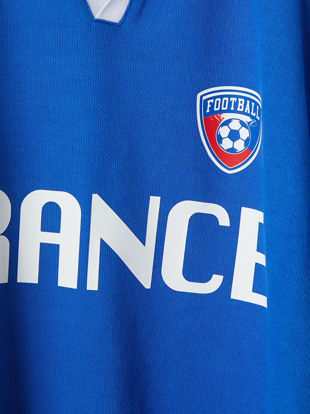 T-shirt garçon imprimé France à col polo-3