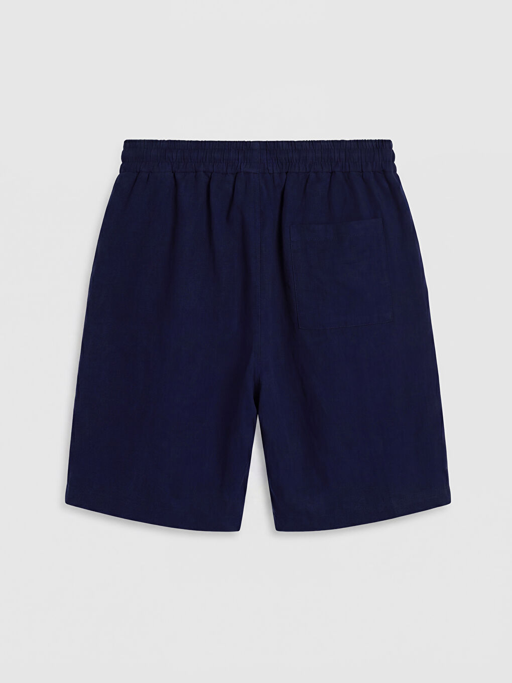 Lacivert Loose Fit Erkek Şort-1