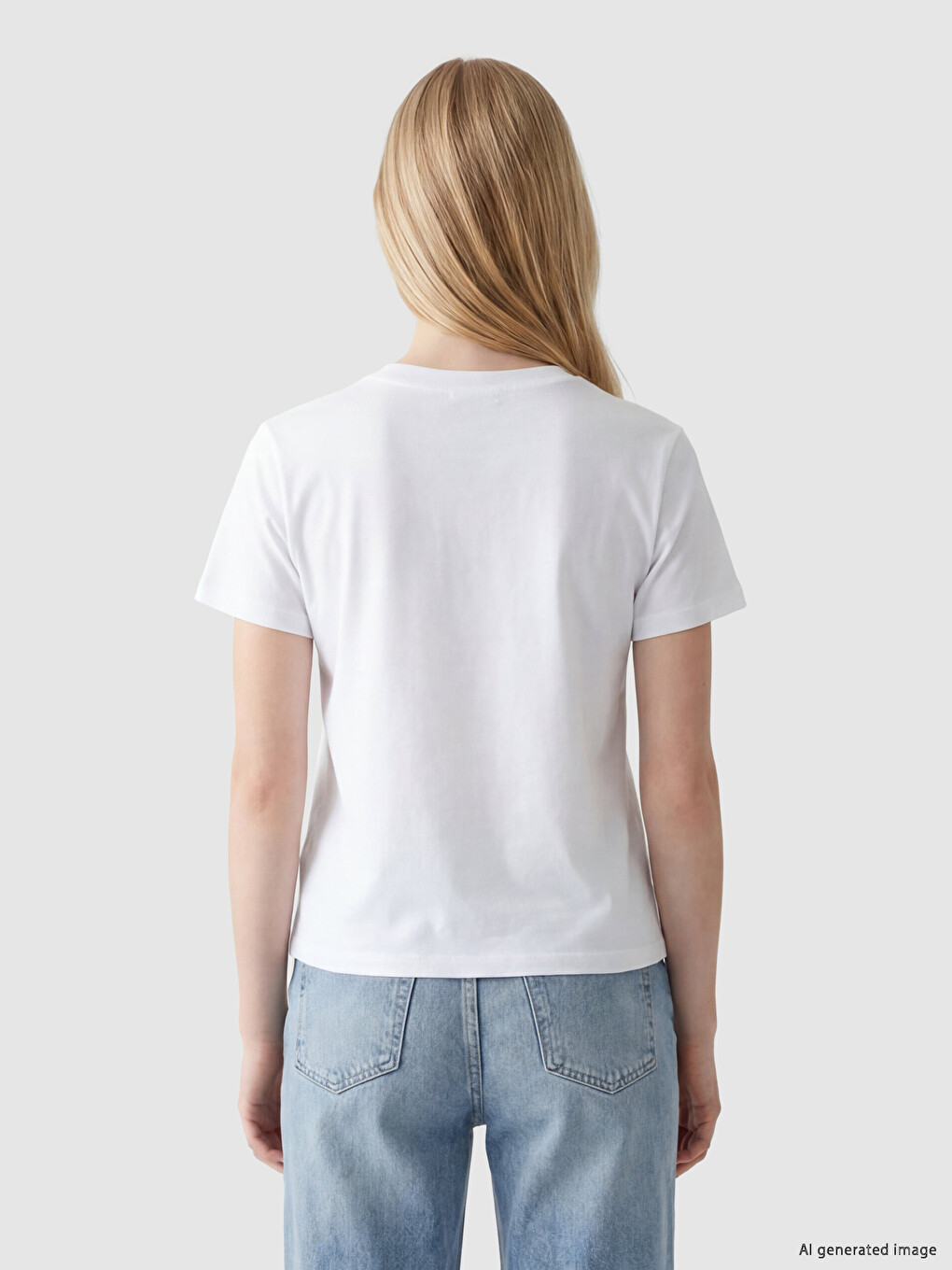 Embroidered 100% Cotton Women's T-shirt-3