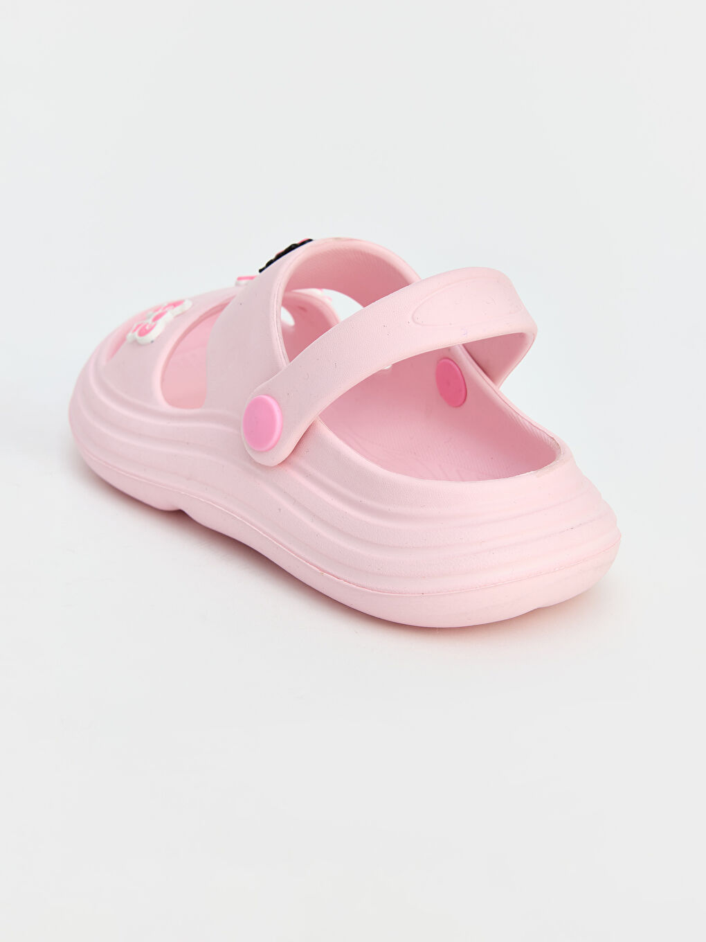 Pembe Hello Kitty Baskılı Kız Çocuk Sandalet-4