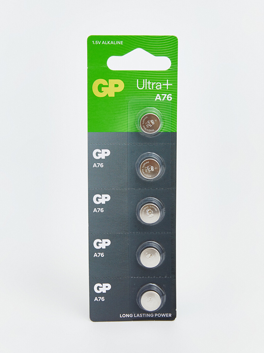 GP Ultra+ A76 1.5V Alkalin Pil 5'li