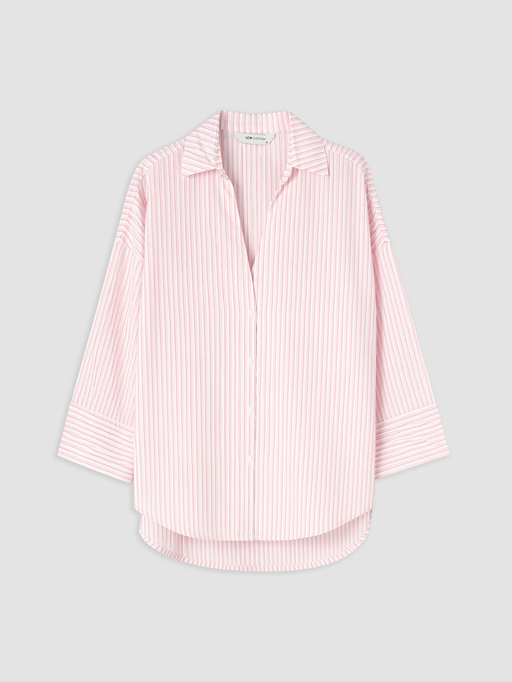 Woman Pink Shirt