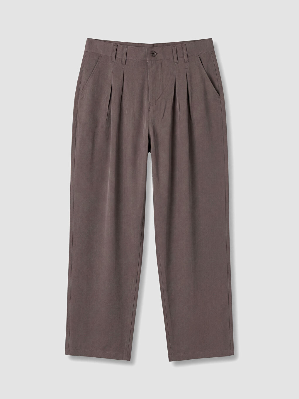 Kahverengi Loose Fit Erkek Pantolon