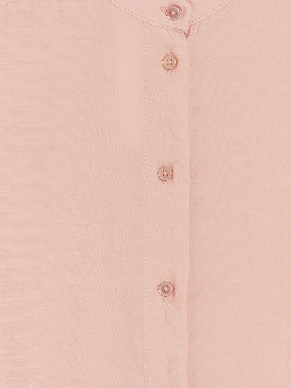 Pembe Hakim Yaka Oversize Kadın Gömlek Tunik-2