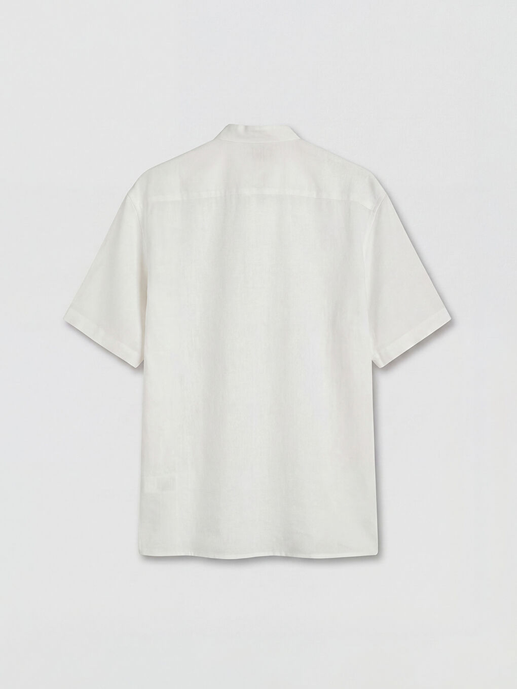 Ekru Regular Fit Erkek Gömlek-4