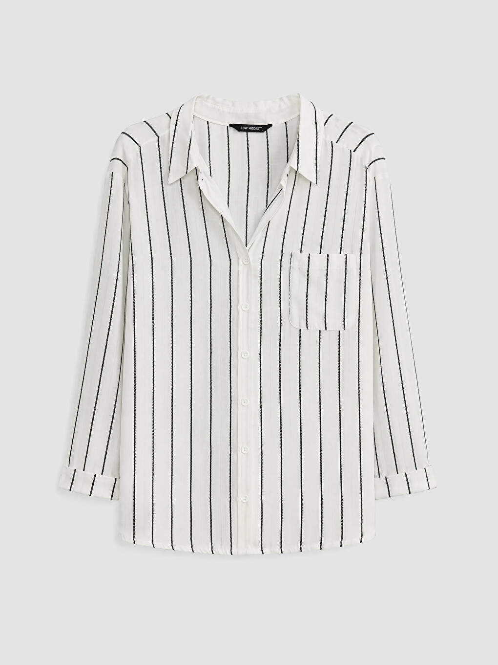 Woman White Shirt Tunic