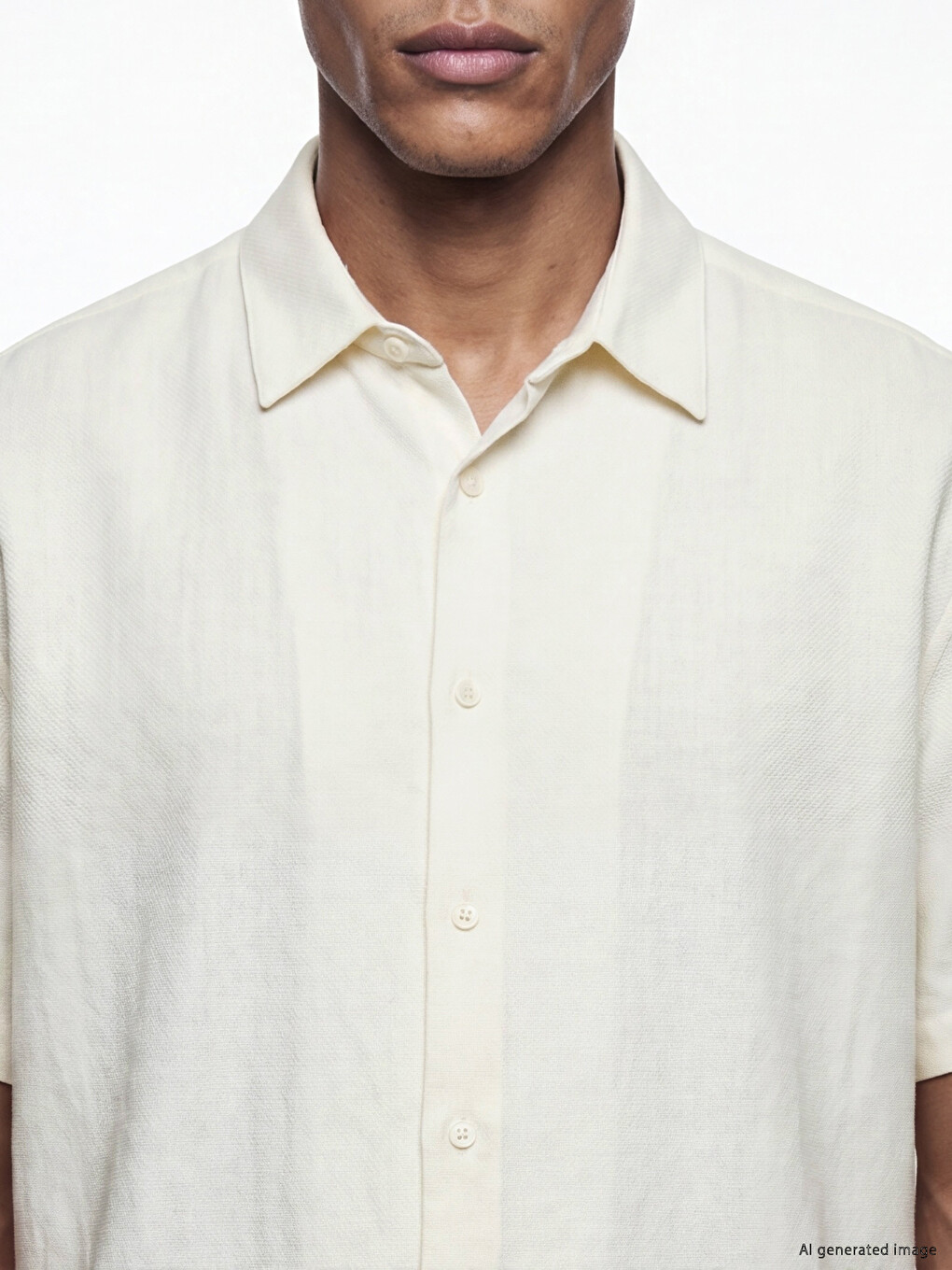 Regular Fit Dobby Men's Shirt-2