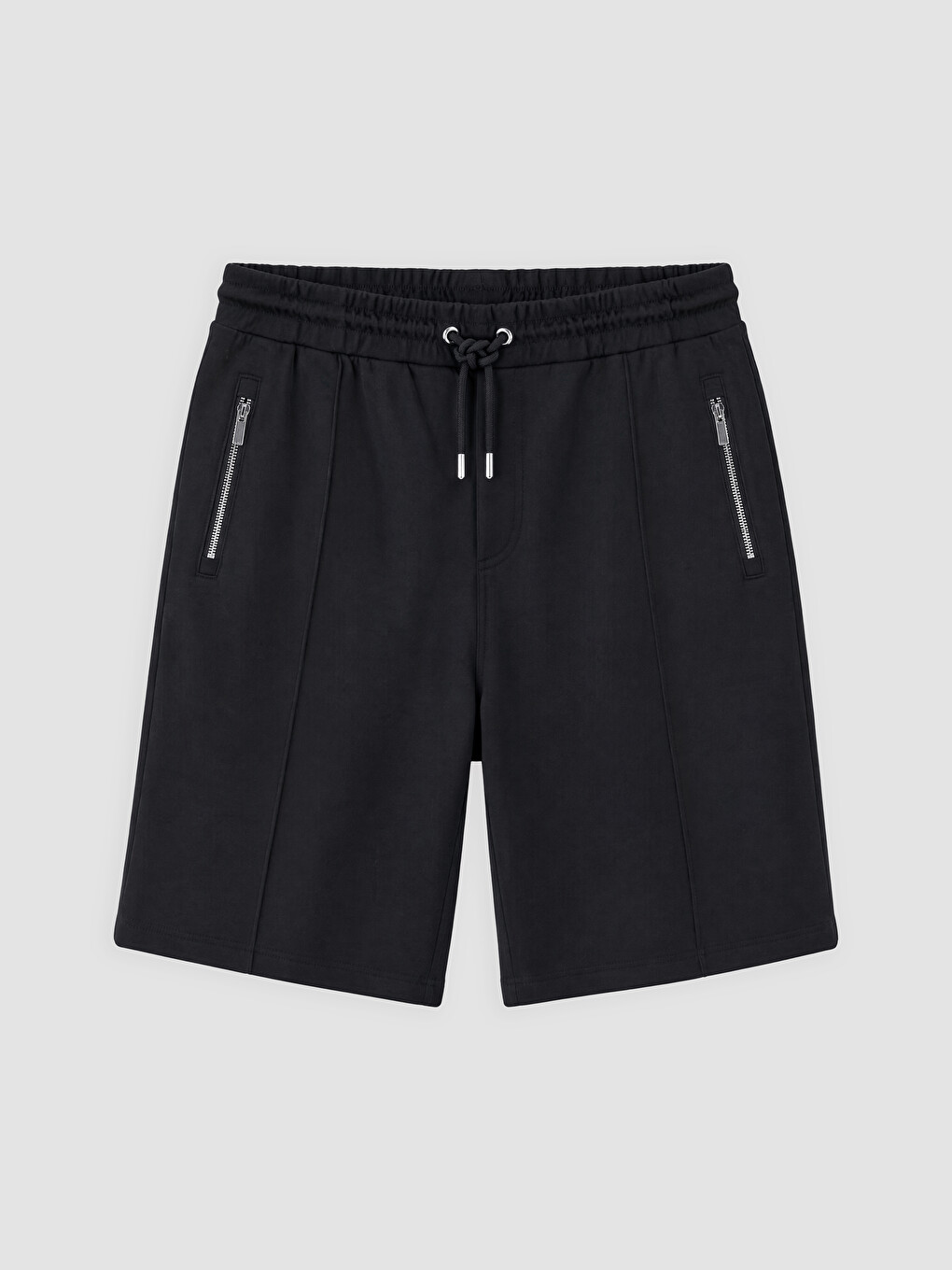 Siyah Regular Fit Erkek Şort