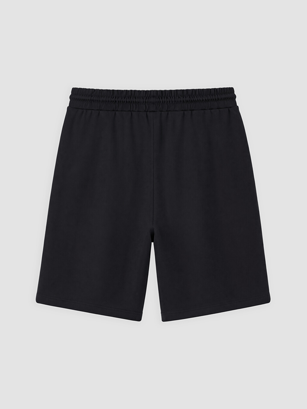Siyah Regular Fit Erkek Şort-1