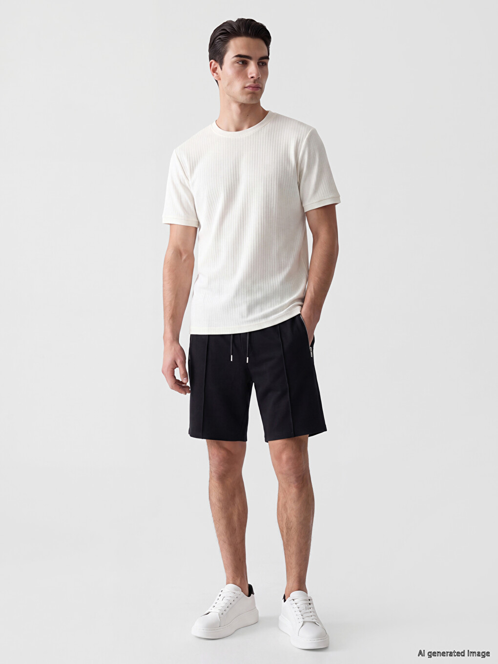 Regular Fit Men's Shorts-1