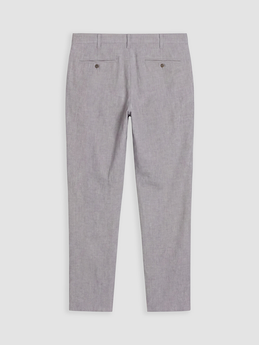 Gri Regular Fit Erkek Chino Pantolon-5