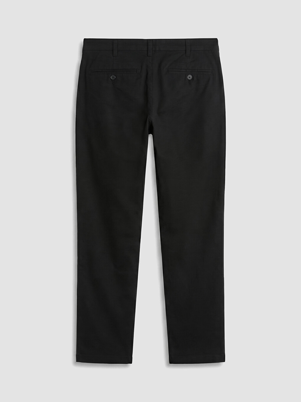 Siyah Regular Fit Erkek Chino Pantolon-2