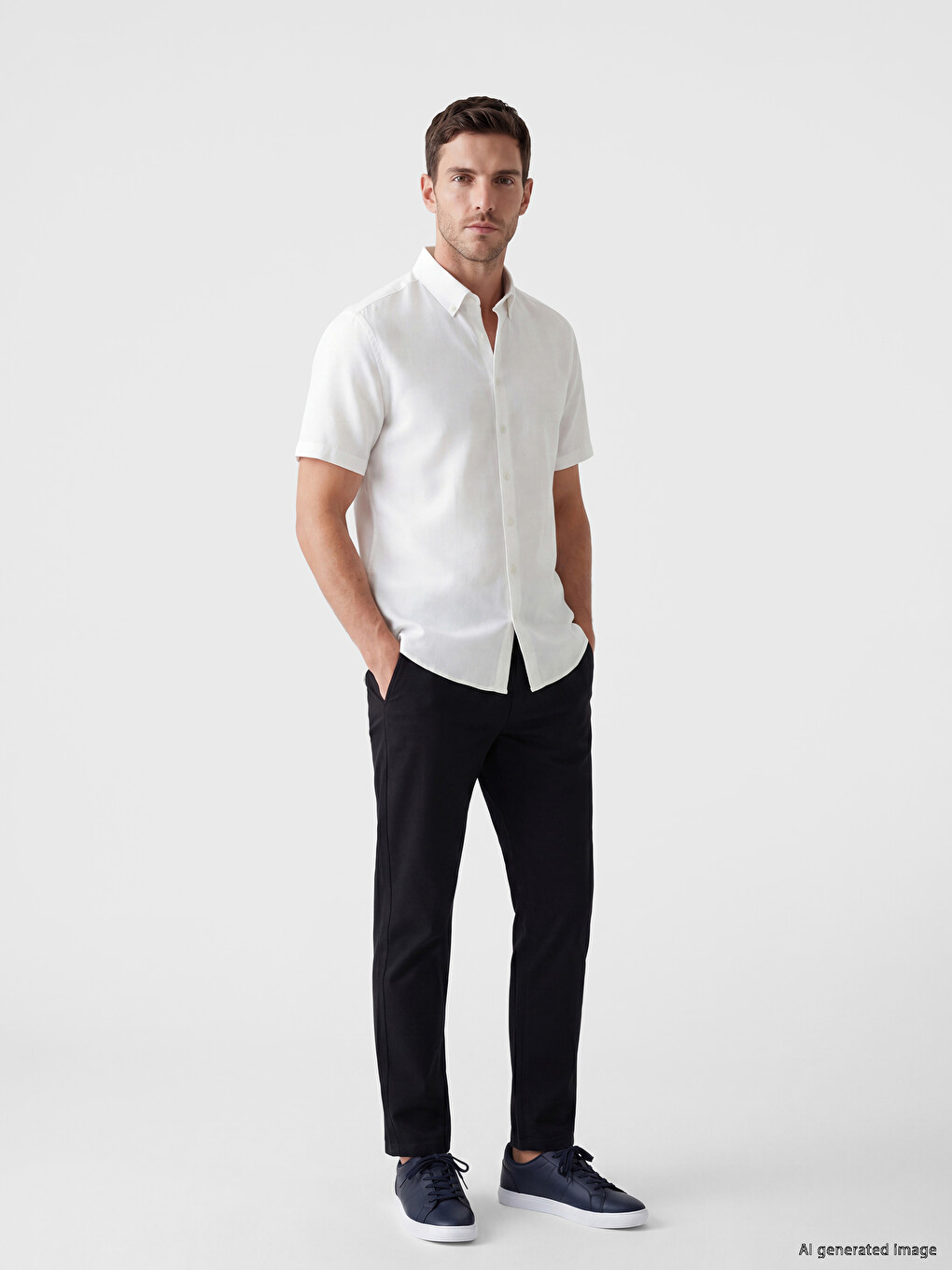 Chino pantalone regularnog kroja za muškarce