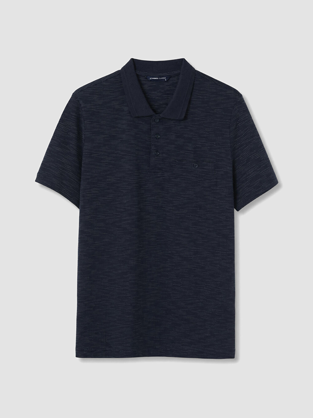 Lacivert Polo Yaka Erkek Tişört
