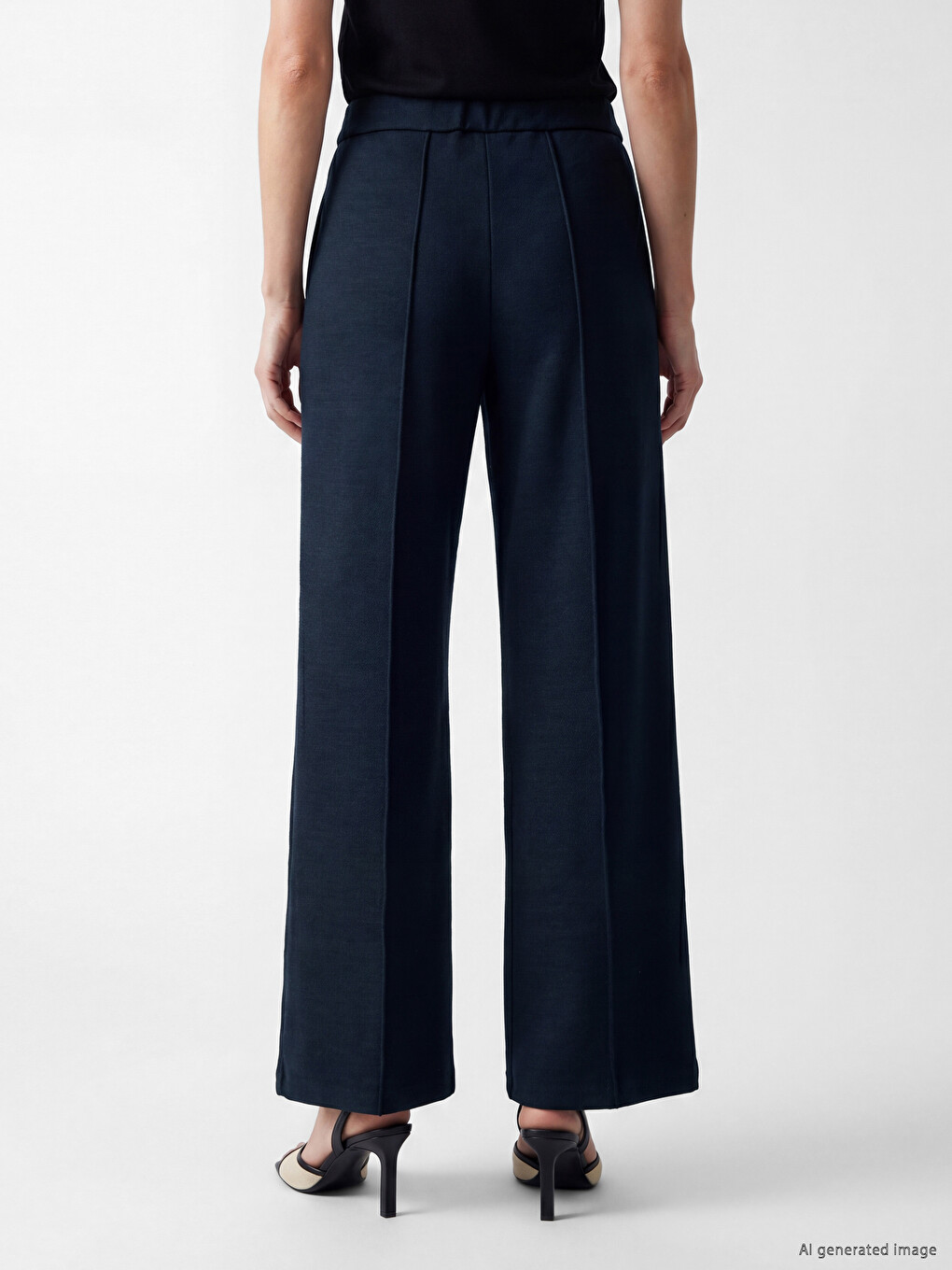Ženske pantalone regularnog kroja-3