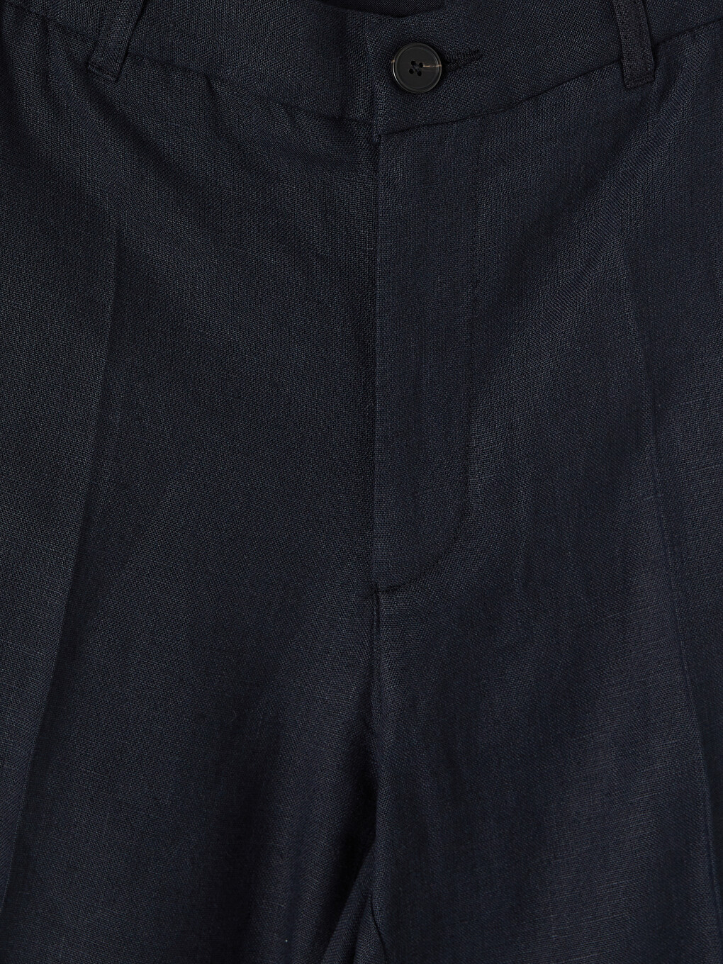 Lacivert Regular Fit Erkek Pileli Pantolon-1
