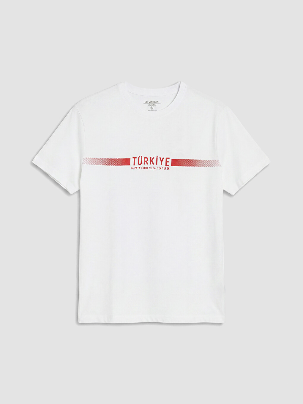 Crew Neck Turkey Printed Men's T-Shirt-4