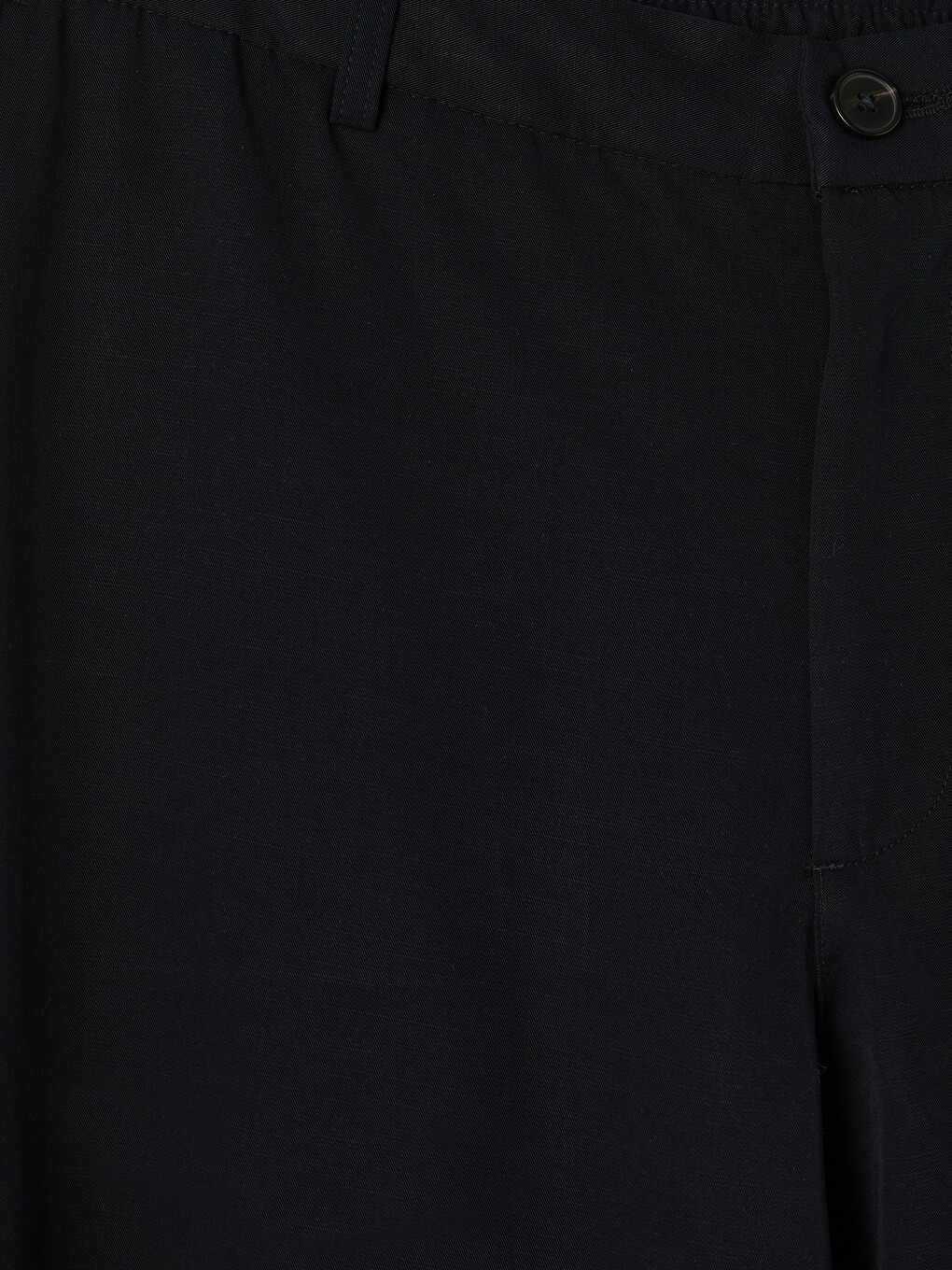 Lacivert Regular Fit Beli Lastikli Erkek Pantolon-1