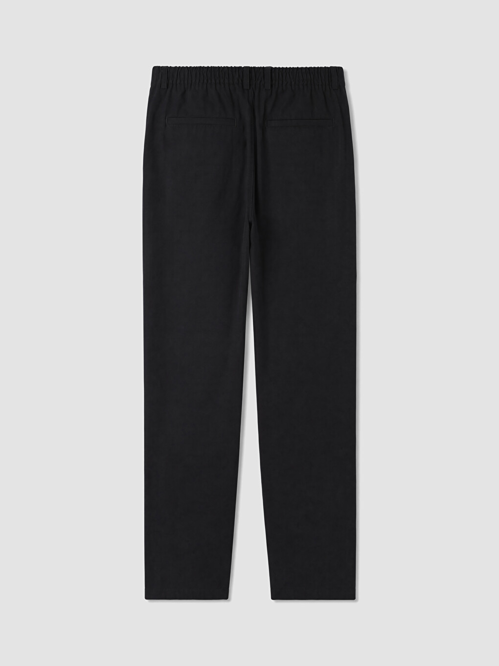 Lacivert Regular Fit Beli Lastikli Erkek Pantolon-2