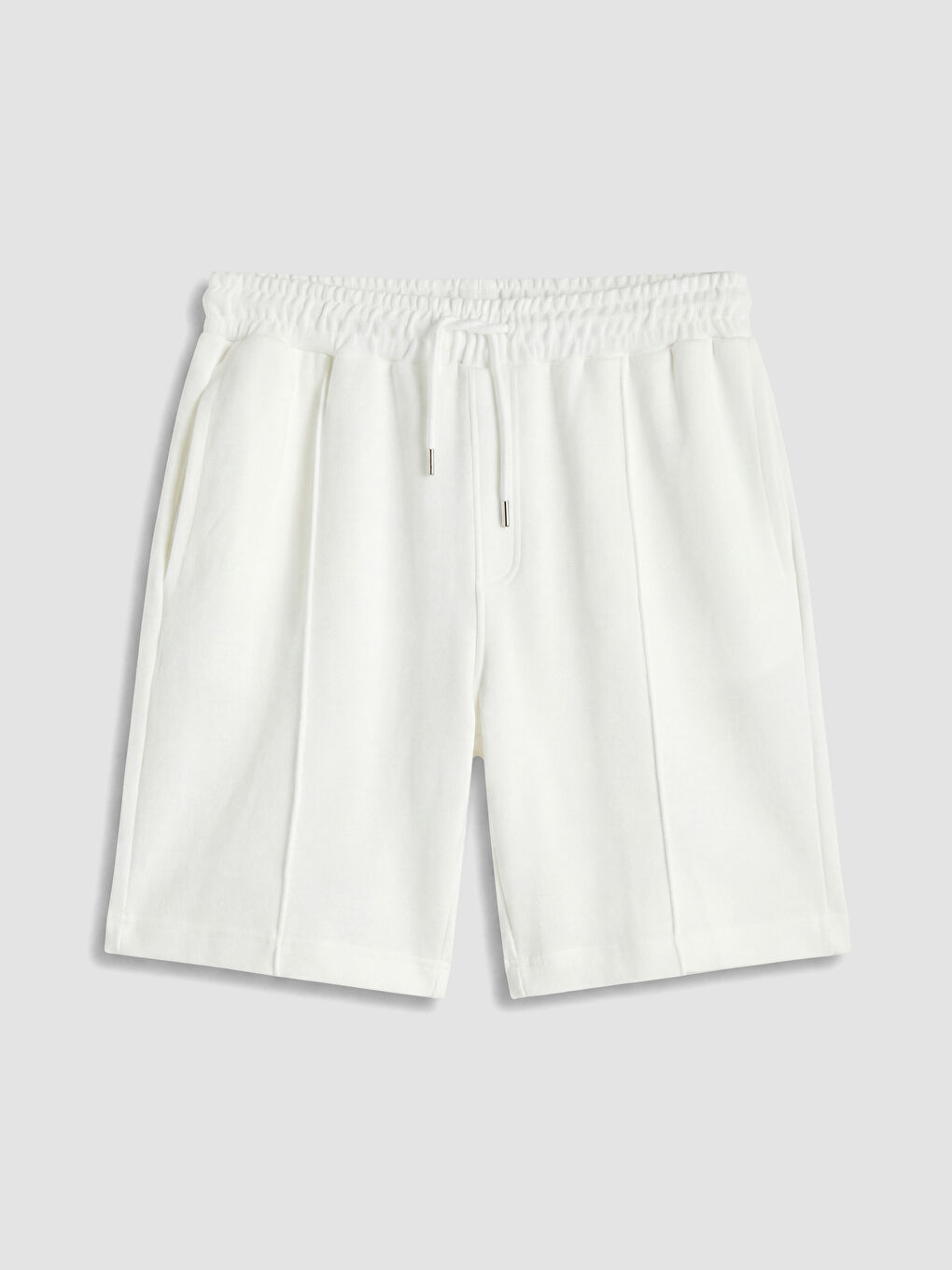 Ekru Regular Fit Erkek Şort