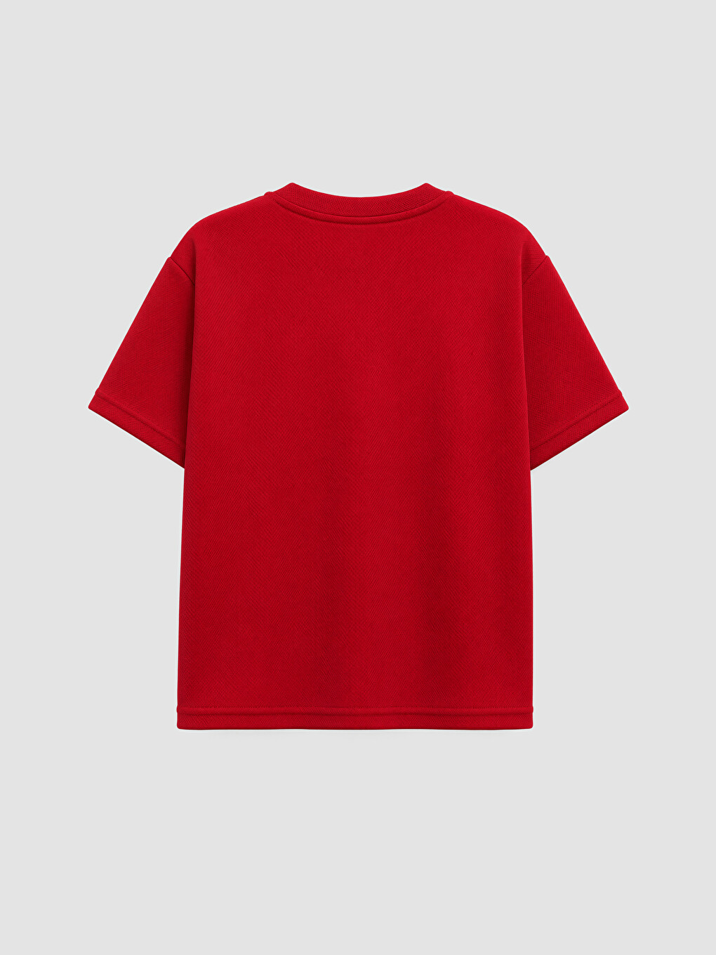 Crew Neck Printed Boys' T-shirt-1