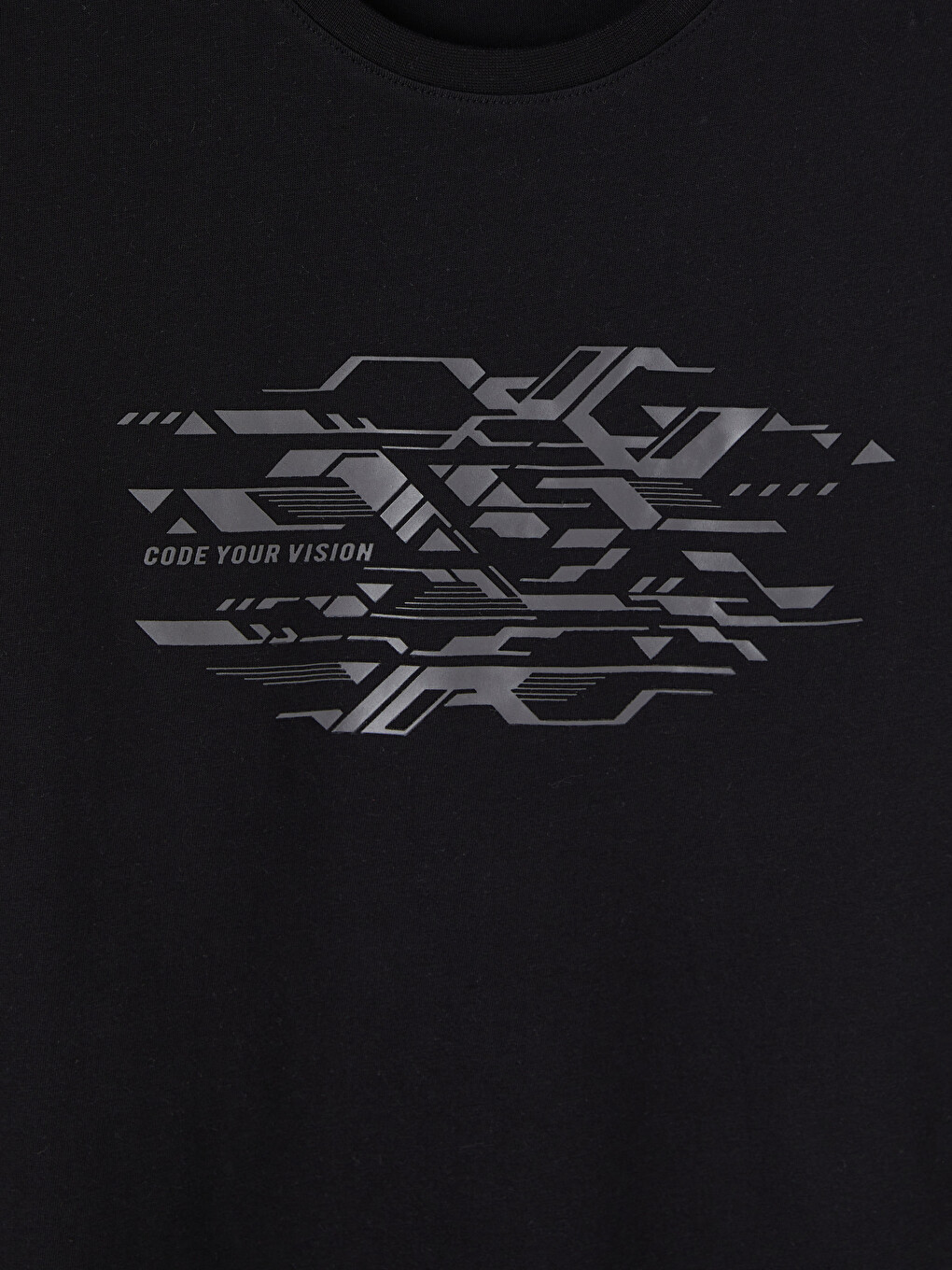 Crew Neck Printed Men's T-shirt-2