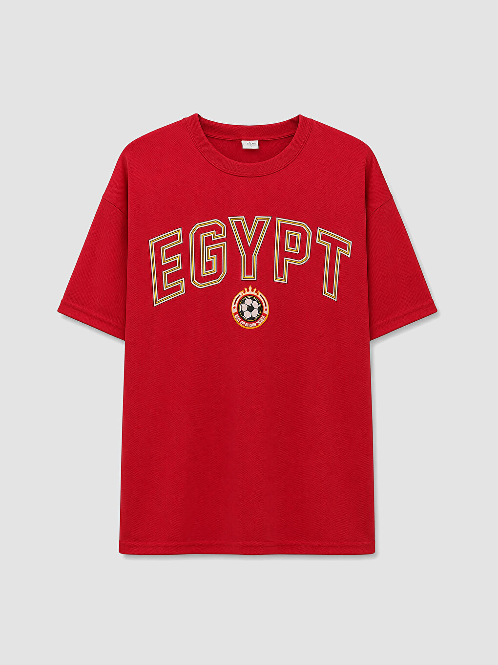 Crew Neck Egypt Embroidered Boys' T-shirt
