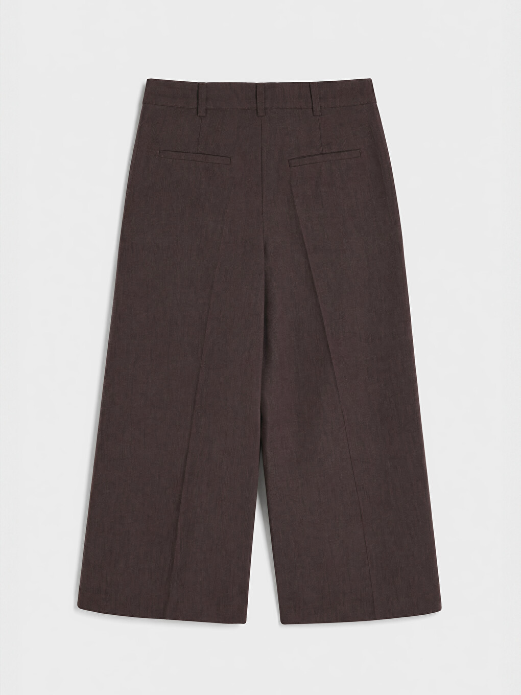 Pantalon Brun Femme-1