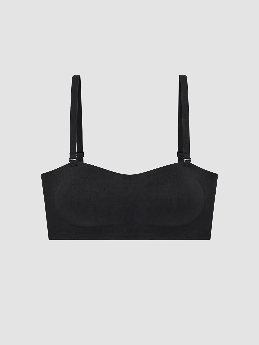 Non-wired Removable Padded Plain Bustier