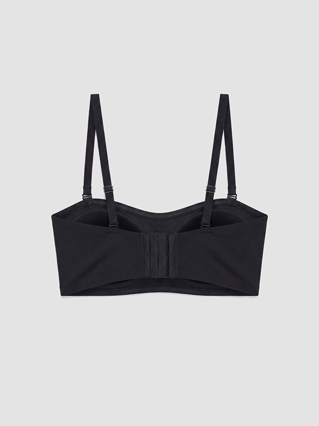 Non-wired Removable Padded Plain Bustier-1