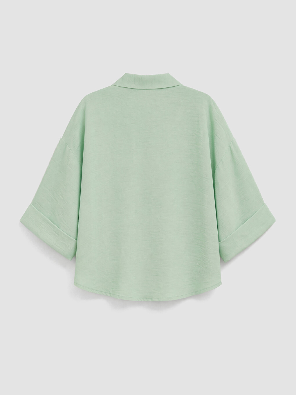 Woman Green Shirt-1