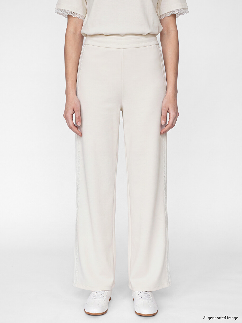 Pantaloni De Trening Pentru Femei Cu Atingere Fină-1