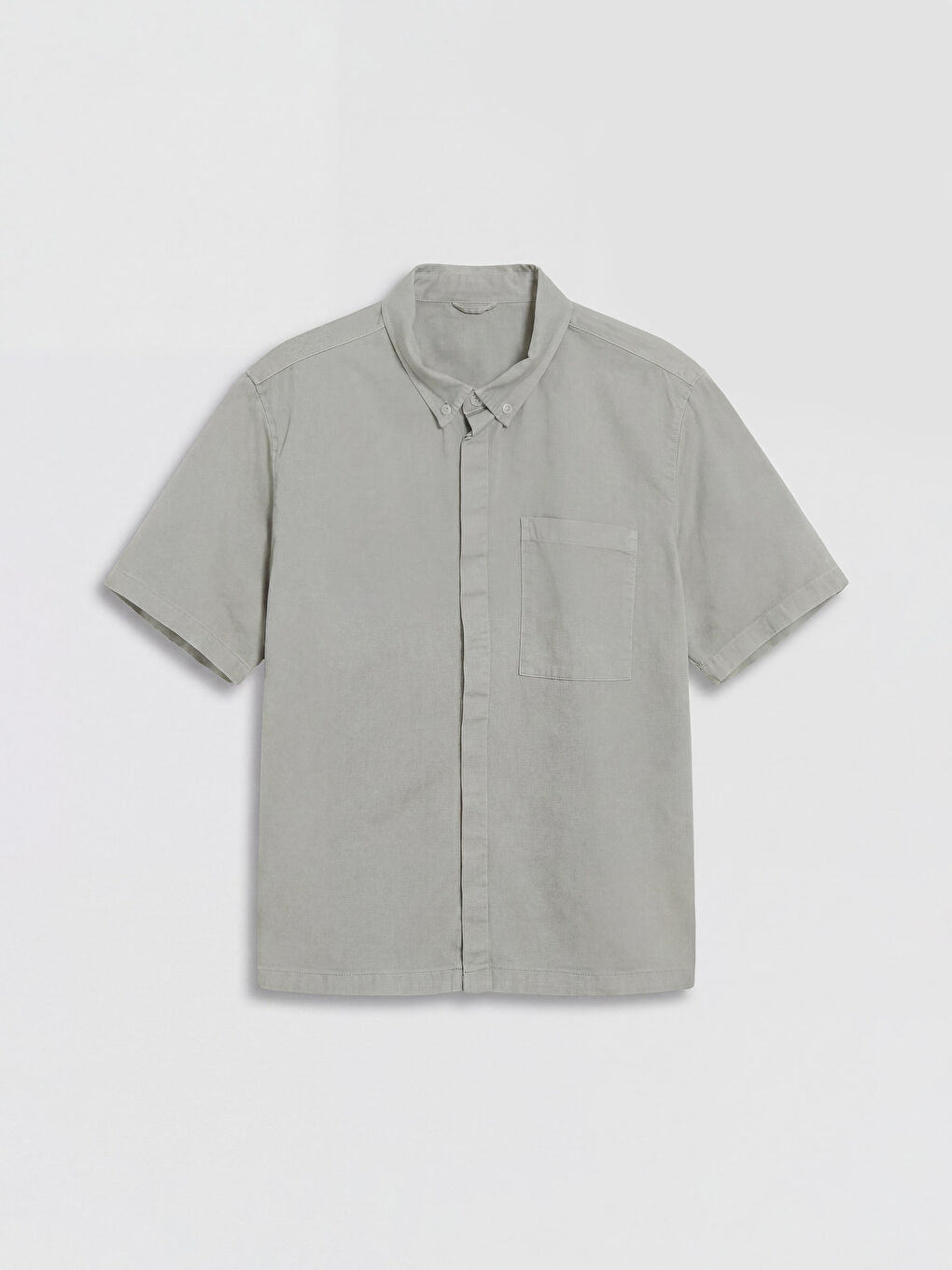 Yeşil Loose Fit Erkek Gömlek