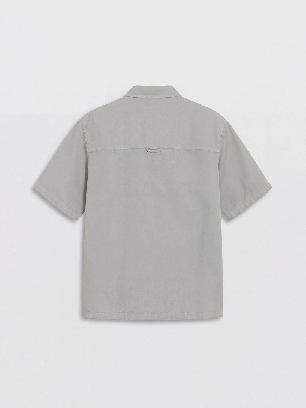 Yeşil Loose Fit Erkek Gömlek-1