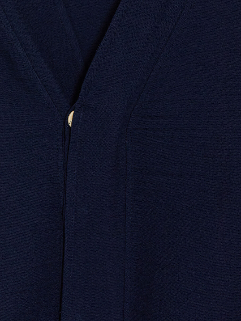 Lacivert Loose Fit Erkek Gömlek-5