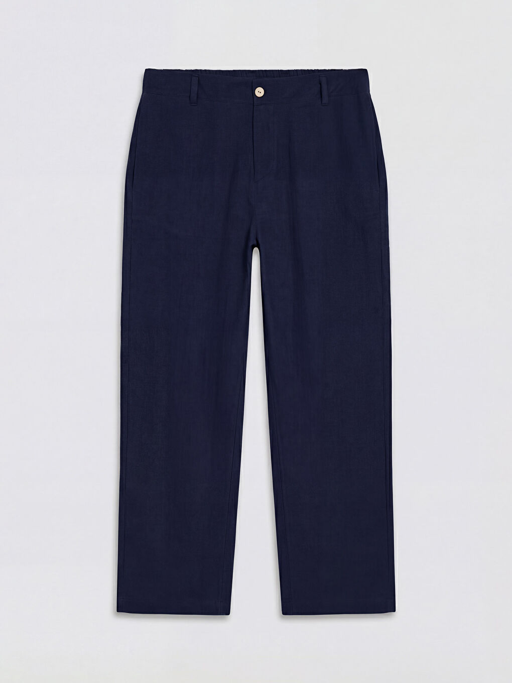 Lacivert Loose Fit Erkek Pantolon-3