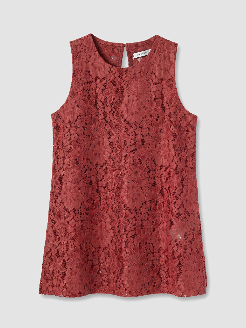 Bordo Bisiklet Yaka Dantelli Bluz