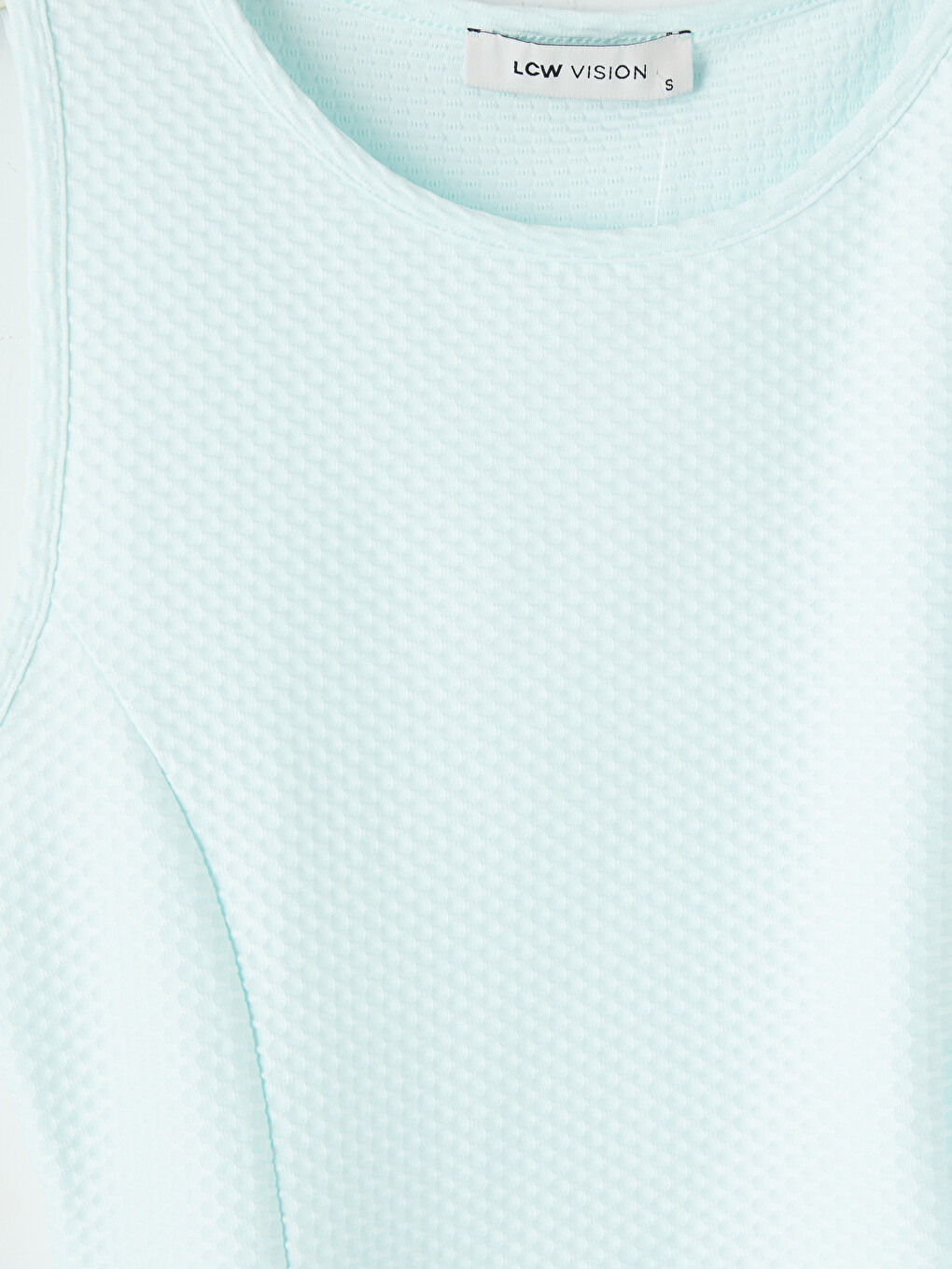 Turkuaz Bisiklet Yaka Peplum Bluz-2