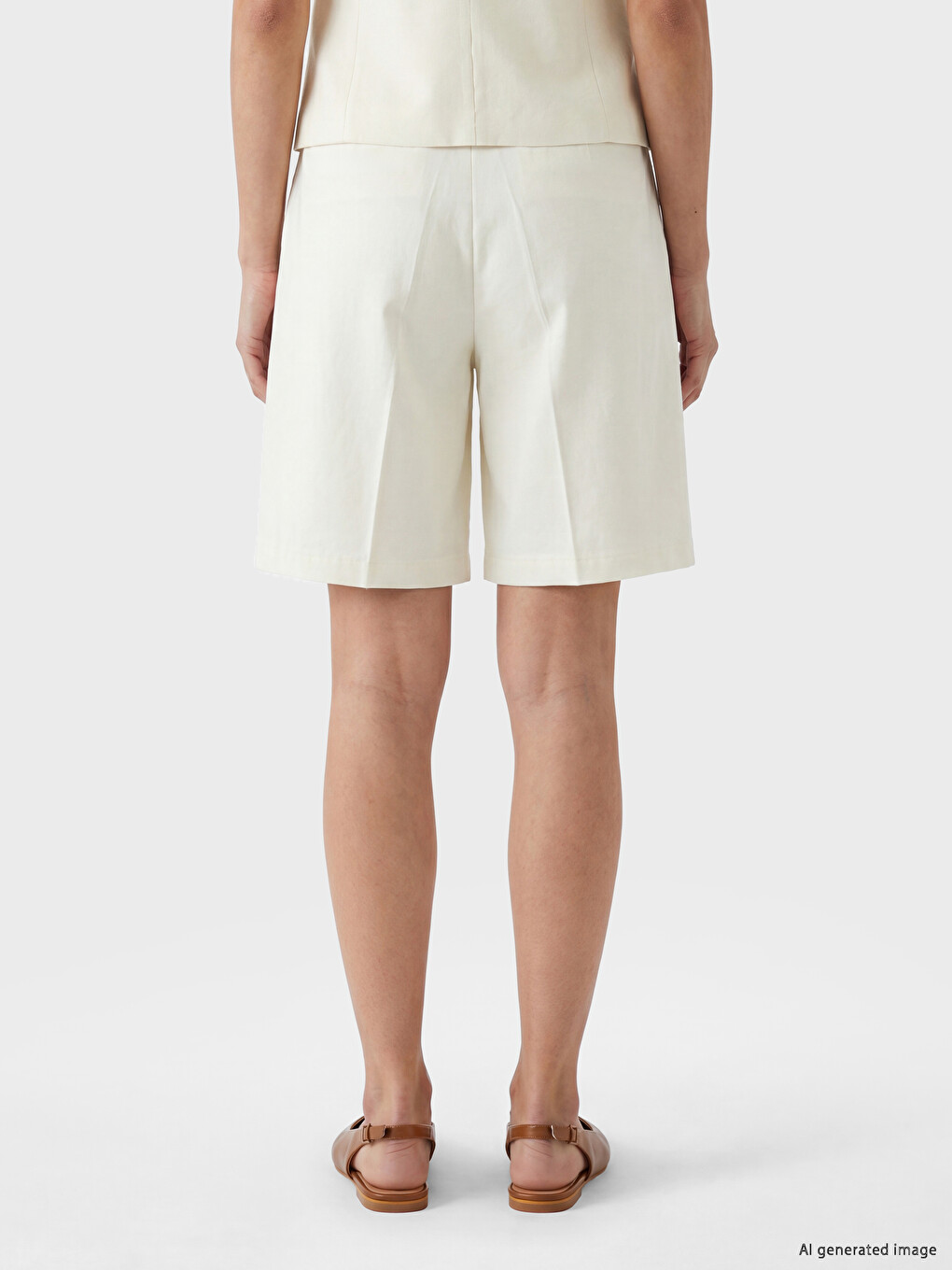 Modal Blended Women's Shorts-3