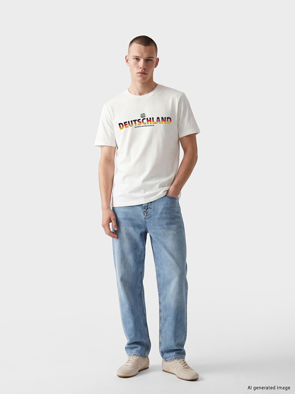 Fifa 2026 World Cup Germany Printed Men's T-shirt-1