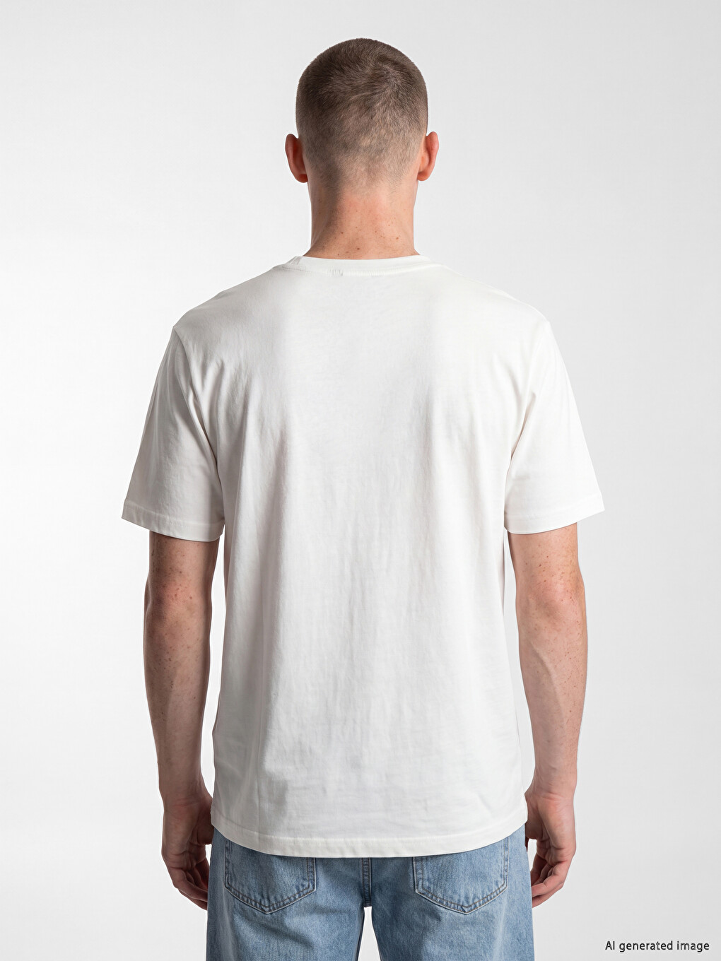 Crew Neck France Printed Men's T-Shirt-3