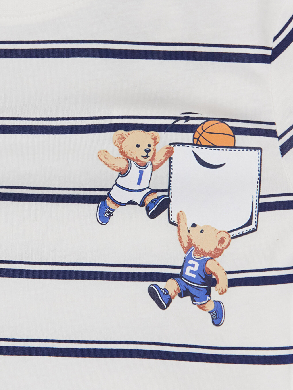 Ekru Erkek Çocuk Şortlu Pijama Takımı-2