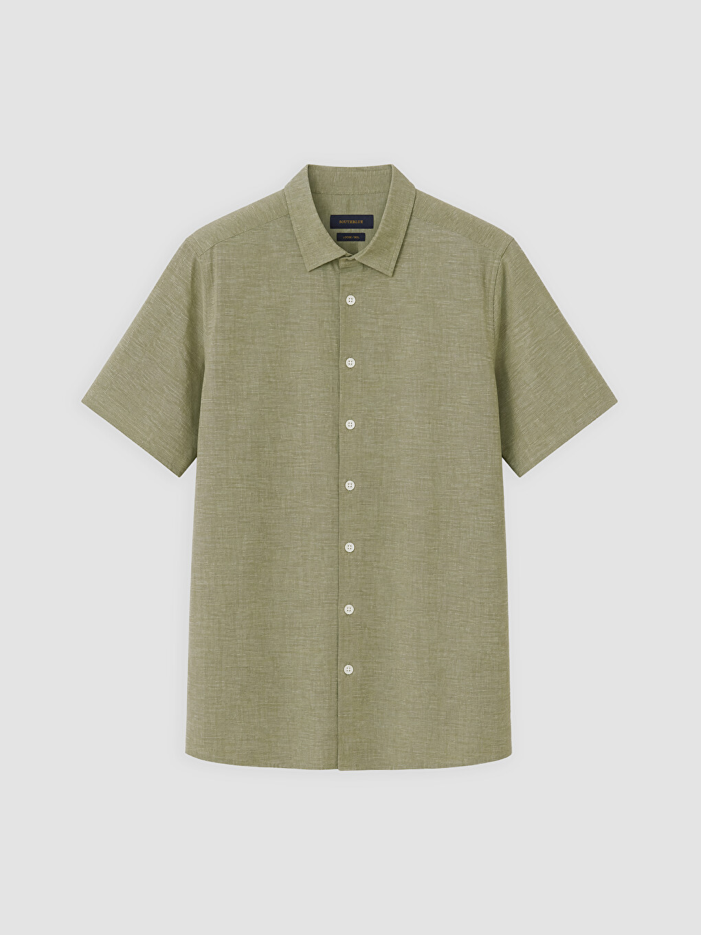 Yeşil Loose Fit Erkek Gömlek