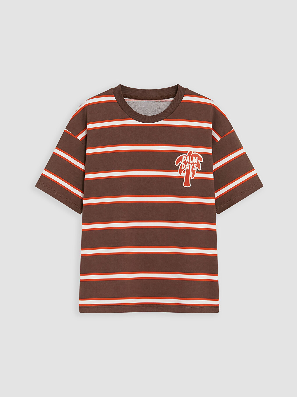 Djalë Ngjyre Kafe T-shirt