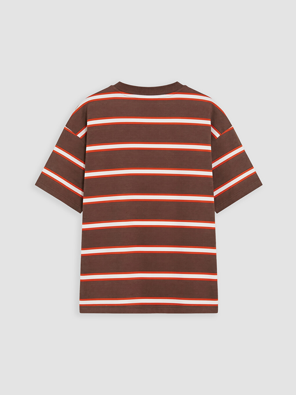 Djalë Ngjyre Kafe T-shirt-2