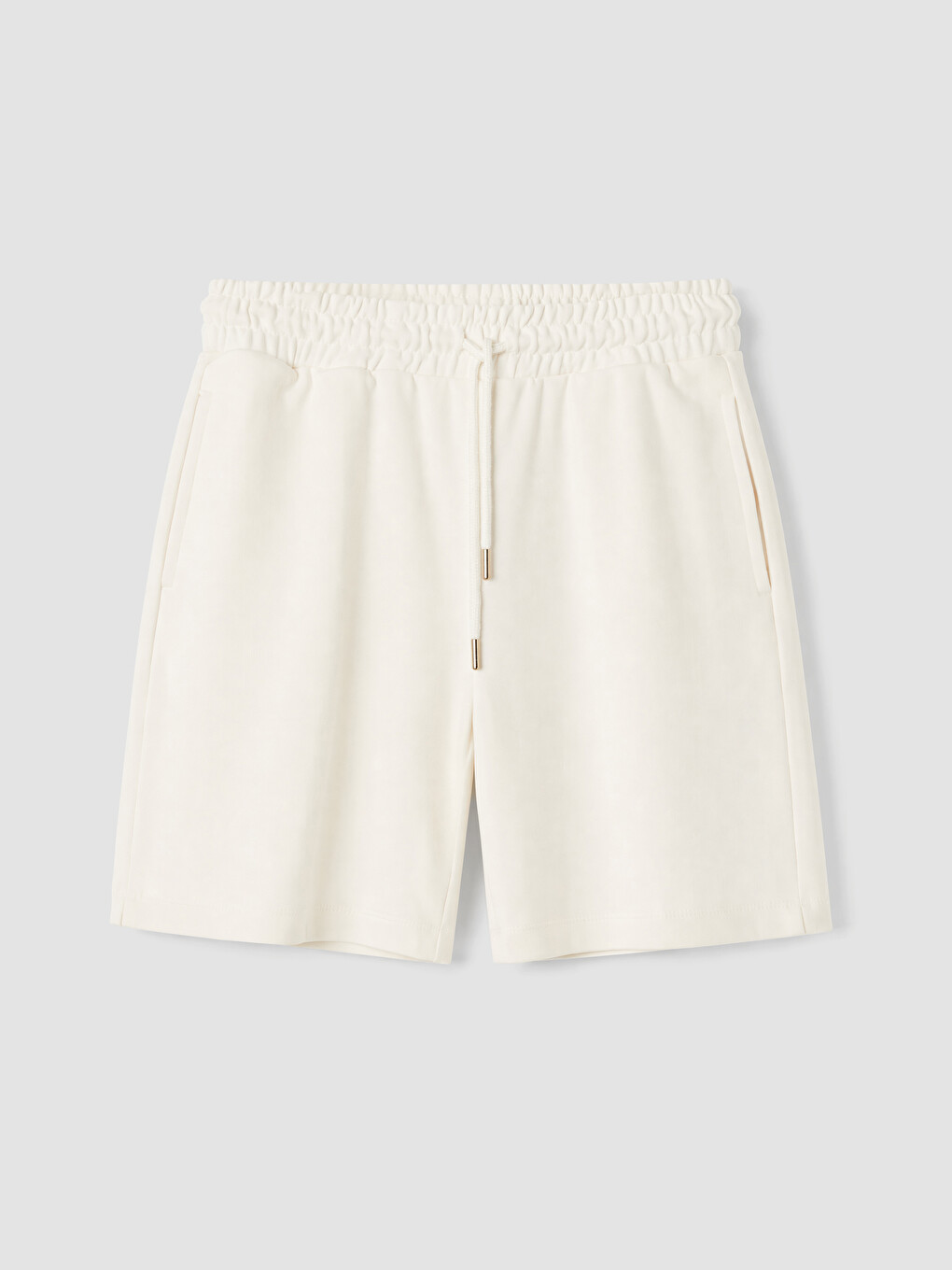 Elastic Waist Women's Shorts-4